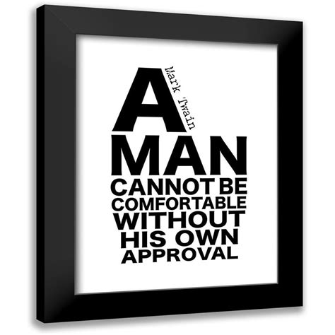 Artsyquotes X Black Modern Framed Museum Art Print Titled Mark