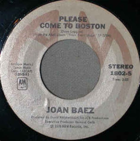 Joan Baez - Please Come To Boston (1976, Vinyl) | Discogs