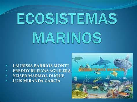 Ecosistemas Marinos