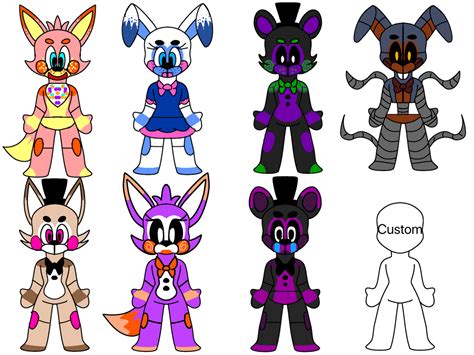 Fnaf Ship Adopts 3 Closed By Ch0colatefoxx On Deviantart