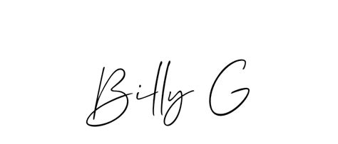 79 Billy G Name Signature Style Ideas Good Esignature