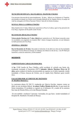 Informe Final Semana Mayor 2014 PDF