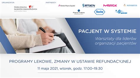 WEBINAR PACJENT W SYSTEMIE Programy Lekowe Zmiany W Ustawie