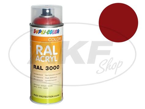 Dupli Color Acryl Spray RAL 3003 rubinrot glänzend 400 ml