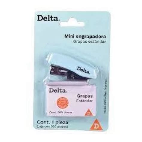 Mini Engrapadora Delta Grapas 26 6 Estándar Color A Elegir Meses sin