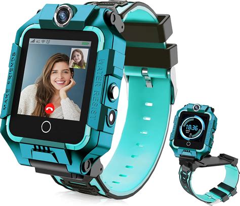 LiveGo 4G Kinder Smartwatch Mit GPS Tracker Und Anrufen HD Touchscreen