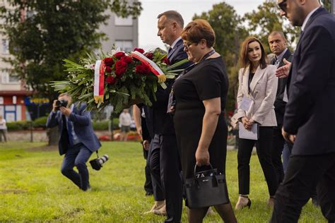 rocznica zbrodni lubińskiej 40 Duda 2022 fot Fąferek 41 Lubin