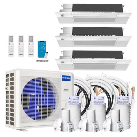 Mrcool Diy Series Triple Zone 27000 Btu 22 Seer Ductless Mini Split Air