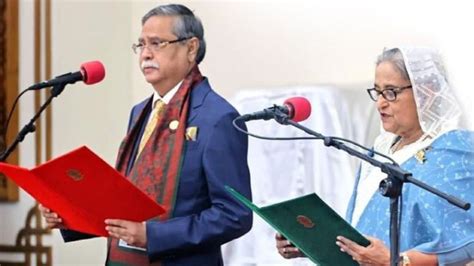 Sheikh Hasina Takes Oath As Pm For The Fifth Time Turns Into The