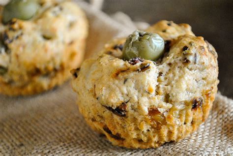 Moist Savory Muffins With Sun Dried Tomatoes And Olives VeganSandra