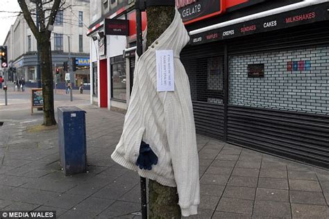 Charity Shop Owner Leaves Clothes For Homeless In Swansea Daily Mail