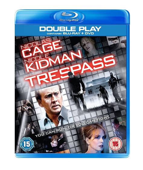 Trespass Blu Ray Nicolas Cage Nicole Kidman Cam Gigandet UK IMPORT