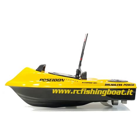 Baitboat Surfcasting Barchino Per Il Mare Con Gps Autopilota Poseidon Pro