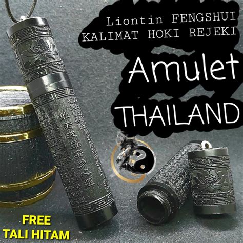 Jual Kalung LIONTIN Botol FENGSHUI Hoki REJEKI Amulet THAILAND Paritta