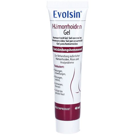 Evolsin H Morrhoiden Gel Ml Shop Apotheke