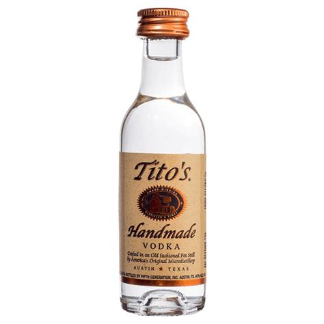 Titos Vodka 50ml Brix Wine Liquor