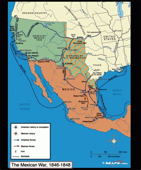 Mexico Map Before 1846 | Printable Map Of USA