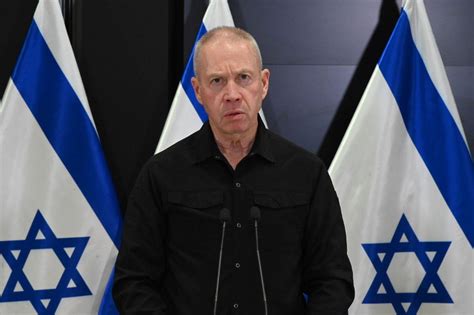 Statement To The Press Minister Of Defense Yoav Gallant Government