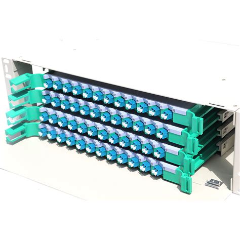 Kolorapus 3u 19 Inch Fiber Optical 48 Port Dual Lc 96 Core Telecom Distribution Frame China 48