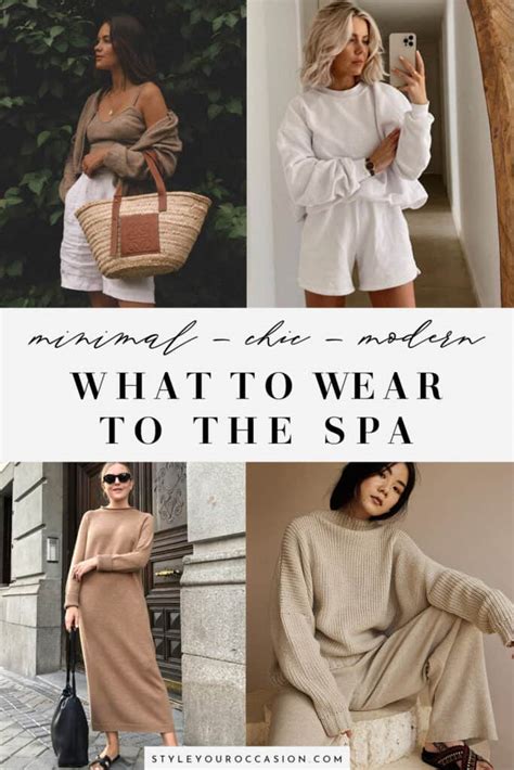 What To Wear To The Spa Chic Outfit Ideas For Elevated Comfort