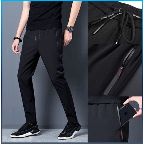 Long Pants Tracksuit Jogger Sport Men Seluar Celana Panjang Lelaki