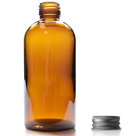 3000ml Amber Glass Boston Bottle With Aluminium Cap Ampulla LTD