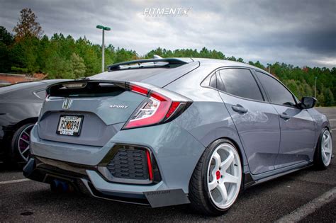 2019 Honda Civic Sport With 18x9 5 Gmr Gmr 04 And Federal 225x40 On Coilovers 1348688