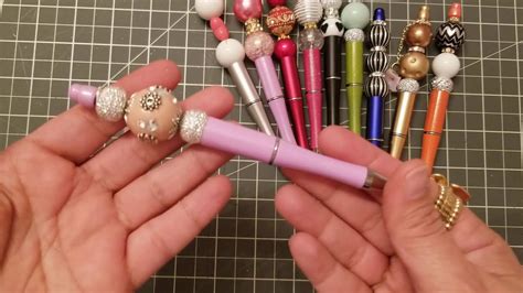 Beaded Pens With Quick Tutorial Youtube