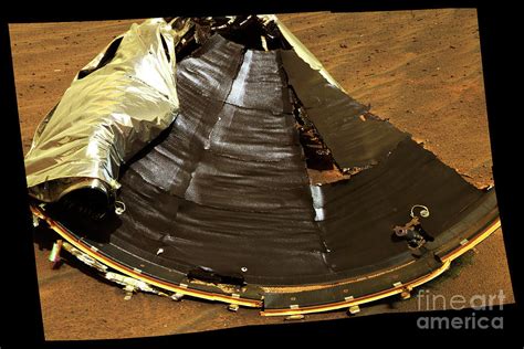 Mars Exploration Craft Heat Shield Photograph By Nasa Science Photo