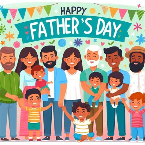 Premium Vector Happy Fathers Day Vector