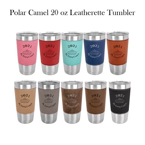 20 Oz Leatherette Polar Camel Tumbler Polar Camel