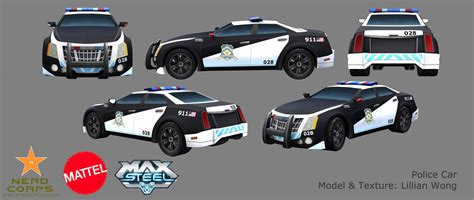 Artstation Police Car