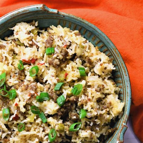 Easy Dirty Rice Recipe With Sausage Deporecipe Co