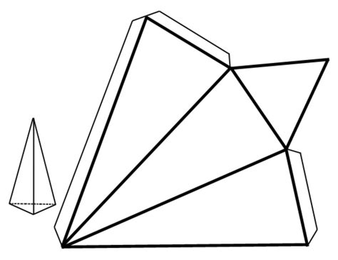 Figuras Geometricas Para Armar Piramide Recortables De Figuras Porn