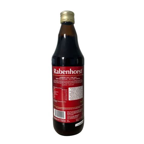 Rabenhorst Pure Cranberry Juice 750ml Rabenhorst Guardian Singapore