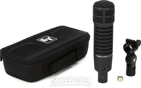 Electro Voice Re20 Black Broadcast Announcers Dynamic Cardioid