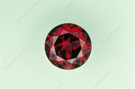 Red Spinel Gemstone - Stock Image - C001/4182 - Science Photo Library