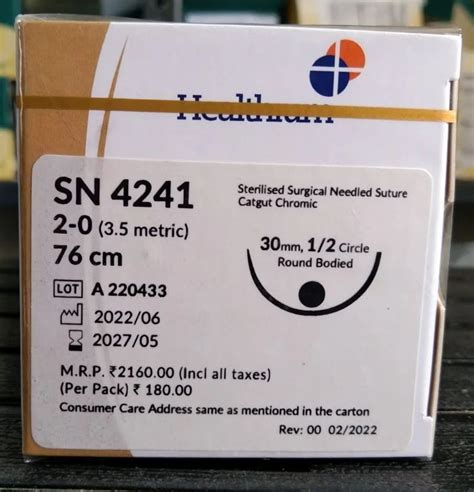 Chromic Catgut Suture Catgut Chromic Latest Price Manufacturers