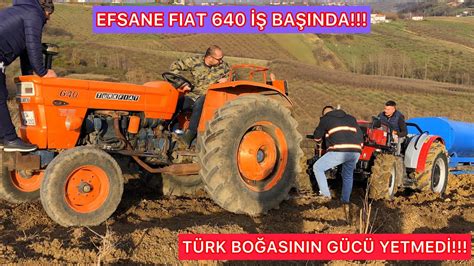 TÜMOSANIN GÜCÜ YETMEDİ EFSANE FIAT 640 ÇEKTİ YouTube