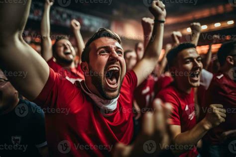 American football fans celebrating a victory 26974994 Stock Photo at ...