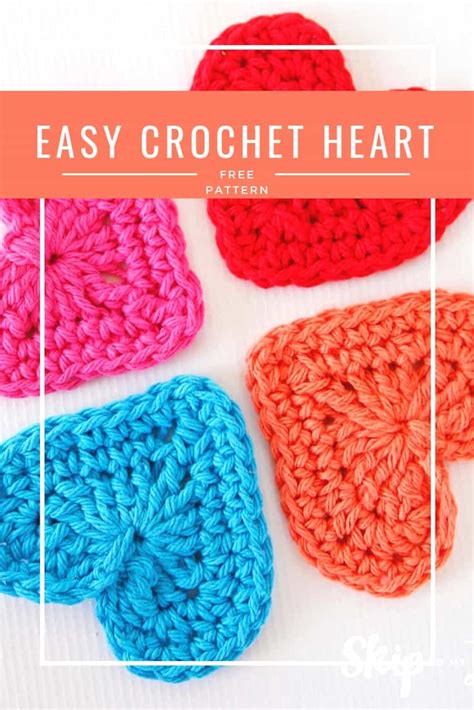 Easy Crochet Heart Garland Pattern Skip To My Lou