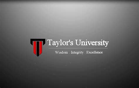 Taylor's University Logo Animation on Behance