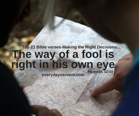 Top 21 Bible Verses Making The Right Decisions Everyday Servant