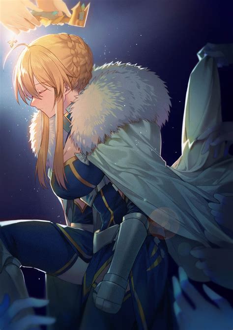 Lancer Artoria Pendragon Saber Fatestay Night Image By Yorukun