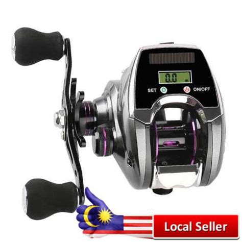 Bb Ratio Digital Display Baitcasting Reel With Line Counter