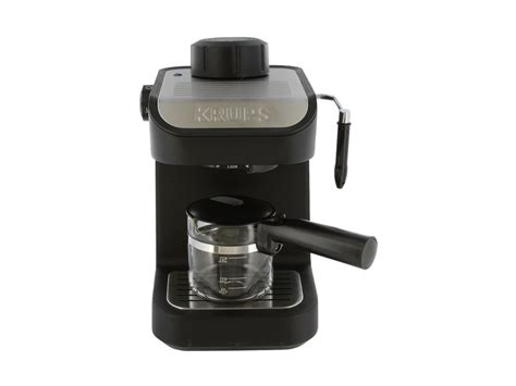 KRUPS XP1020 Steam Espresso Machine Silver/Black - Newegg.com