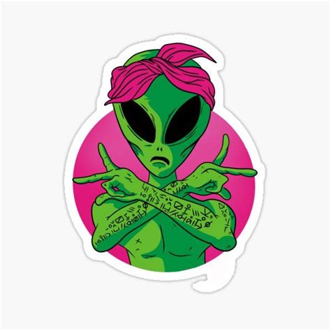 Alien Gangster Aesthetic Ts • Millions Of Unique Designs By