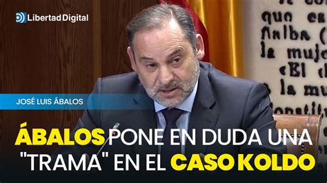 Ábalos pone en duda una trama en el caso Koldo Vídeo Dailymotion