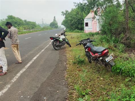 Unknown Vehicle Hit Bike Riders One Killed Another Injured अज्ञात