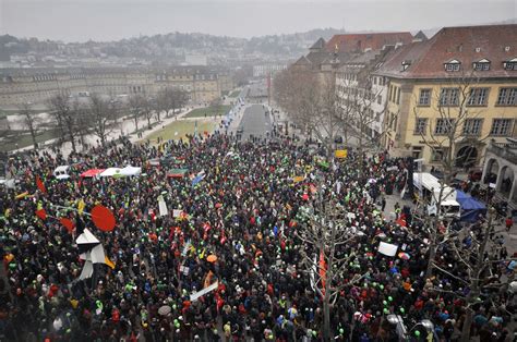 Demo Protest Gegen Stuttgart 21 Nimmt Wieder Fahrt Auf DER SPIEGEL